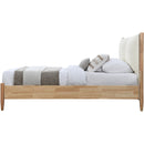  Size_Twin -- Arbor Cream Fabric Upholstered Twin Bed IMAGE 4
