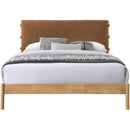  Color_Cognac  Size_Full  -- Meridian Asher Upholstered Panel Bed IMAGE 3