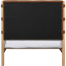  Color_Cognac  Size_Twin  -- Asher Cognac Vegan Leather Upholstered Twin Bed IMAGE 5