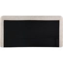  Meridian Blair Beige Fabric Upholstered Full Bed IMAGE 5