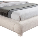  Meridian Blair Beige Fabric Upholstered Full Bed IMAGE 6