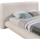  Meridian Blair Beige Fabric Upholstered King Bed IMAGE 7