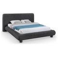  Color_Black  Size_Full  -- Blair Black Fabric Upholstered Full Bed IMAGE 1
