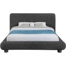  Meridian Blair Black Fabric Upholstered Full Bed IMAGE 3