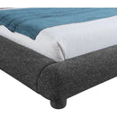  Meridian Blair Black Fabric Upholstered Full Bed IMAGE 6