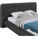  Meridian Blair Black Fabric Upholstered Full Bed IMAGE 7