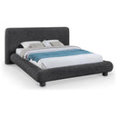  Color_Black  Size_Queen  -- Blair Black Fabric Upholstered Queen Bed IMAGE 1