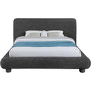  Color_Black  Size_Queen  -- Blair Black Fabric Upholstered Queen Bed IMAGE 3
