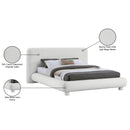  Meridian Blair Cream Fabric Upholstered Full Bed IMAGE 10