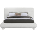  Color_Cream  Size_King  -- Blair Cream Fabric Upholstered King Bed IMAGE 3