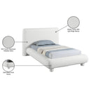  Color_Cream  Size_Twin  -- Blair Cream Fabric Upholstered Twin Bed IMAGE 10
