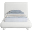  Color_Cream  Size_Twin  -- Blair Cream Fabric Upholstered Twin Bed IMAGE 3