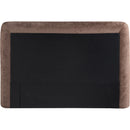  Color_Brown  Size_Twin  -- Blair Brown Chenille Fabric Upholstered Twin Bed IMAGE 5