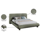  Color_Green  Size_Full  -- Blair Green Chenille Fabric Upholstered Full Bed IMAGE 10