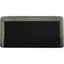  Meridian Blair Green Chenille Fabric Upholstered Full Bed IMAGE 5
