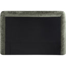  Meridian Blair Green Chenille Fabric Upholstered Twin Bed IMAGE 5