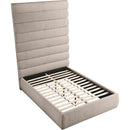  Color_Beige  Size_Full  -- Adam Beige Linen Textured Fabric Upholstered Full Bed IMAGE 7