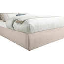  Color_Beige  Size_King  -- Adam Beige Linen Textured Fabric Upholstered King Bed IMAGE 6