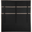  Color_Beige  Size_King  -- Adam Beige Linen Textured Fabric Upholstered King Bed IMAGE 5