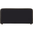Meridian Rigby Brown Boucle Fabric Queen Bed IMAGE 5