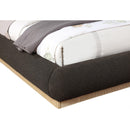  Color_Brown  Size_Queen  -- Rigby Brown Boucle Fabric Upholstered Queen Bed IMAGE 6