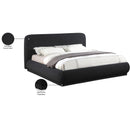  Color_Black  Size_King  -- Meridian Rigby Upholstered Platform Bed IMAGE 10