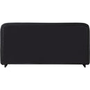 Meridian Rigby Black Boucle Fabric Queen Bed IMAGE 5
