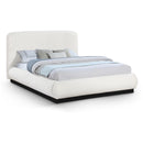 Color_Cream  Size_King  -- Rigby Cream Boucle Fabric Upholstered King Bed IMAGE 1