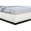  Color_Cream  Size_King  -- Rigby Cream Boucle Fabric Upholstered King Bed IMAGE 6