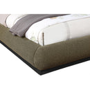  Color_Olive  Size_Queen  -- Rigby Olive Boucle Fabric Upholstered Queen Bed IMAGE 6