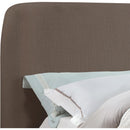  Color_Brown  Size_King  -- Meridian Rigby Upholstered Platform Bed IMAGE 8
