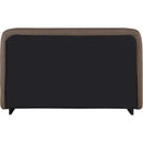  Color_Brown  Size_Queen  -- Rigby Brown Linen Textured Fabric Upholstered Queen Bed IMAGE 5