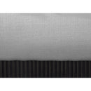 Meridian Rigby Grey Linen Textured Fabric King Bed IMAGE 6