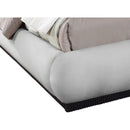  Color_Grey  Size_Queen  -- Rigby Grey Linen Textured Fabric Upholstered Queen Bed IMAGE 7