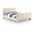  Color_Beige  Size_Full  -- Meridian Camila Upholstered Platform Bed IMAGE 1
