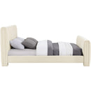Meridian Camila Beige Chenille Fabric King Bed (3 Boxes) IMAGE 4
