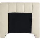  Color_Beige  Size_Twin  -- Camila Beige Chenille Fabric Upholstered Twin Bed IMAGE 5