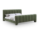 Meridian Camila Green Chenille Fabric Full Bed (3 Boxes) IMAGE 1