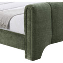 Meridian Camila Green Chenille Fabric Full Bed (3 Boxes) IMAGE 6