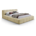  Color_Beige  Size_Full  -- Meridian Carlin Upholstered Platform Bed IMAGE 1