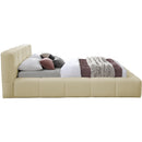  Color_Beige  Size_Full  -- Meridian Carlin Upholstered Platform Bed IMAGE 4