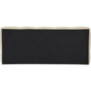 Meridian Carlin Beige Chenille Fabric King Bed (3 Boxes) IMAGE 5