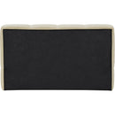 Meridian Carlin Beige Chenille Fabric Twin Bed (3 Boxes) IMAGE 5