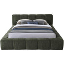 Meridian Carlin Olive Chenille Fabric Full Bed (3 Boxes) IMAGE 3