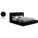  Color_Black  Size_Queen  -- Dexter Black Corduroy Fabric Upholstered Queen Bed IMAGE 8