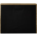 Meridian Dexter Camel Corduroy Fabric Twin Bed IMAGE 5