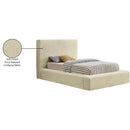  Color_Cream  Size_Twin  -- Dexter Cream Corduroy Fabric Upholstered Twin Bed IMAGE 8