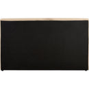 Meridian Dorian Beige Velvet King Bed IMAGE 5