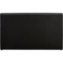  Color_Black  Size_Full  --  Dorian Black Velvet Upholstered Full Bed IMAGE 5