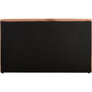 Meridian Dorian Cognac Velvet King Bed IMAGE 5